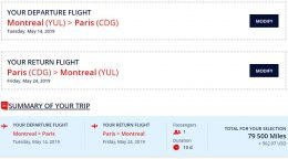 amex flying blue transfer bonus 64,000 Amex points from Canada to Europe